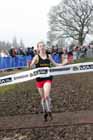 Harriet Knowles-Jones winning under-15 girls McCain World Cross Country Trials and Inter Counties.
